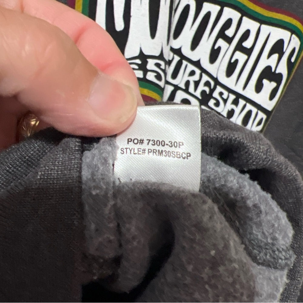 Moondoggies Surf Shop California Gray Sweater MoonDoggies Moon Doggies Medium - Picture 9 of 12